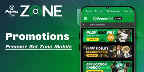 Application mobile Premier Bet Zone Cameroun.
